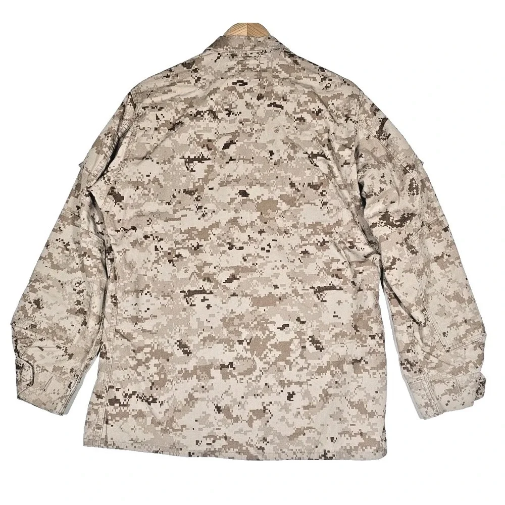 USMC Marines Shirt Jacket Digital Camo Desert Medium Regular Marpat Camouflage